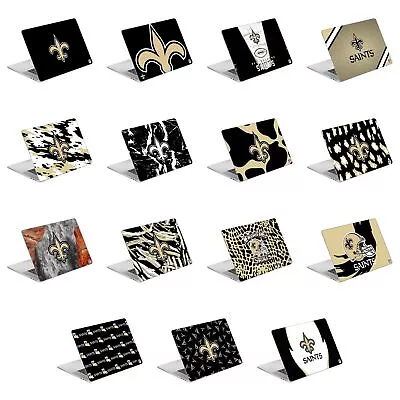 Official Nfl New Orleans Saints Vinyl Skin For Apple Macbook Air Pro 13 - 16 • £24.95