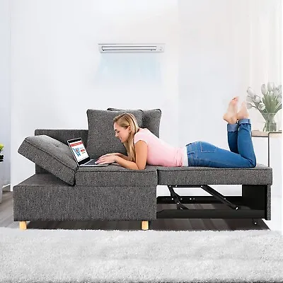 ⭐Folding Ottoman Sofa Bed Convertible Chair 4-in-1 Multi-Function Sleeper Sofa~⭐ • $207.99