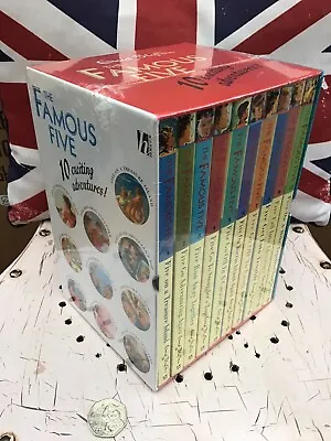 The Famous Five By Enid Blyton Books Box Set 1-10 New Sealed  • £17