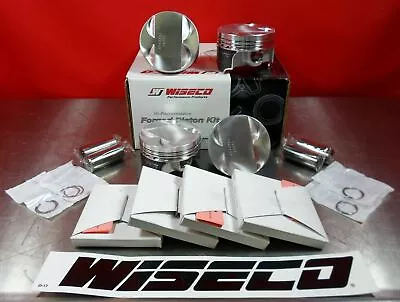 Wiseco Pistons Honda Acura Integra Civic B16 B18 B18A B18B B18C Turbo K542M81 • $729.06