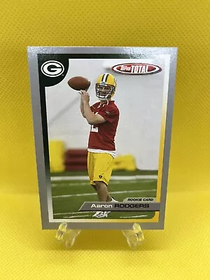 2005 Topps Total  #483 Aaron Rodgers Silver SP RC Rookie • $23.99