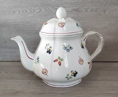 Villeroy & Boch Petite Fleur Teapot W/ Lid W/ Sticker Nice! Porcelain  • $125