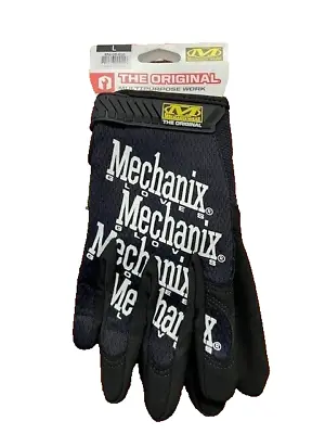 Mechanix Wear MG-05-010 The Original Leather Work Gloves LARGE PERFORMANCE BLACK • $18.99