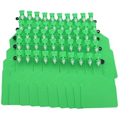$44.52 • Buy 50 Count TPU Blank One-Piece Cattle Ear Tags, Z Blank Ear Tags, Large Livesto...