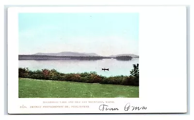 Postcard Moosehead Lake & Lily Bay Mountains Maine ME Udb J5 • $6.97