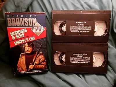 Messenger Of Death + Murphy's Law VHS Box Set Charles Bronson • $2.99