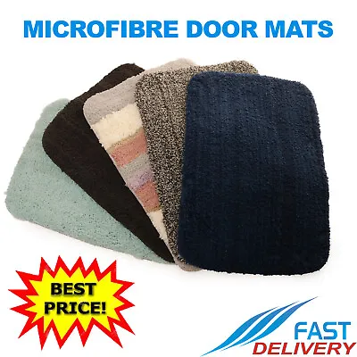Super Absorbent Doormat Machine Washable Magic Door Step Indoor Outdoor Mat • £7.75