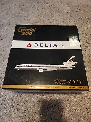 GeminiJets G2DAL407 1:200 Delta Airlines McDonnell Douglas MD-11 • $450