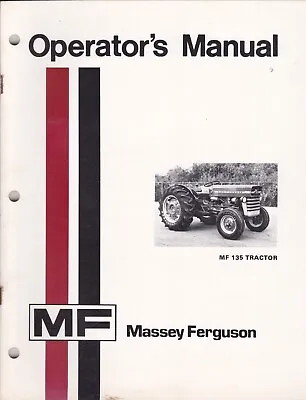 Massey Ferguson 135 Owners • $12.99