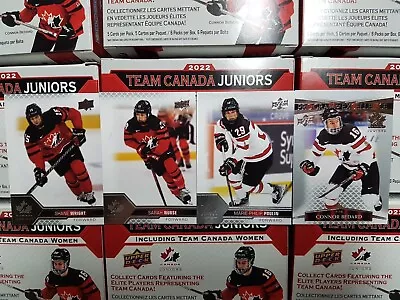 2022 Upper Deck Team Canada Juniors (1-150)  - YOU PICK FROM LIST • $0.73