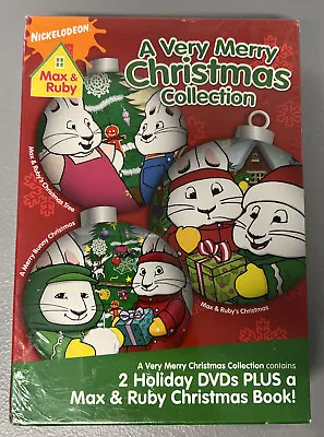 Max And Ruby: A Very Merry Christmas Collection 2 DVDs & Book (DVD 2008) • $39.99