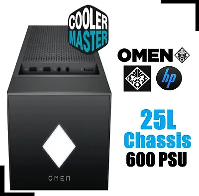 Gaming Micro-ATX PC Chassis Case Cooler Master 600W PSU 25L Glass RGB AMD/Intel • $39.98