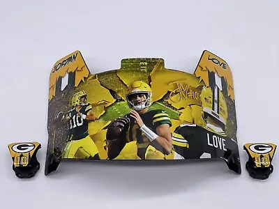 Green Bay Packers Jordan Love Full Size Custom Visor • $75