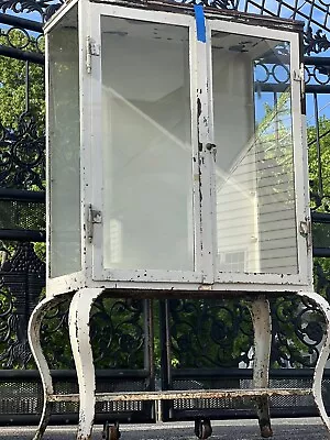 Large Vintage Antique Medical Dental Doctors Cabinet • $7500