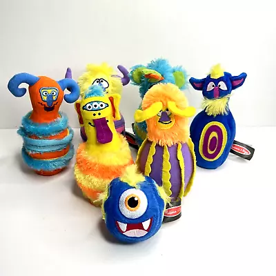 Plush Monster Bowling Set Of 6 Pins & Ball Bag Melissa & Doug  7  • $10.91