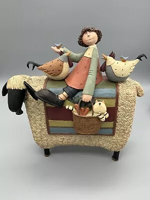 Williraye Studio WW7860 2009 Farmgirls Forever Boxed Folk Art Figurine • $165.95