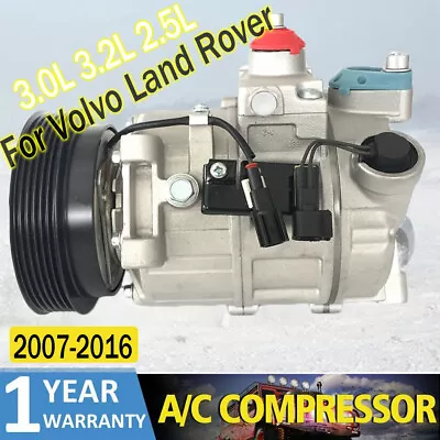 AC Compressor For Volvo XC70 XC90 3.0L 3.2L & Land Rover 3.2L CO 11323C • $105.45