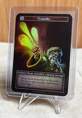 Foil Firebolts Beta Sorcery Contested Realm Ordinary • $24.99