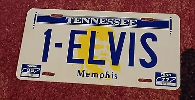 1935-1977 1-Elvis Presley Memphis Tennessee License Plate GRACELAND SOUVENIR  • $11.99