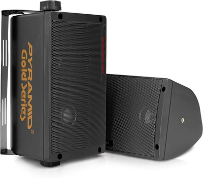 £31 • Buy 300w 3 Way Mini Box Full Range Boxed Speakers Car Truck Van 300w Pyramid 2060