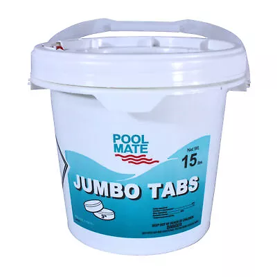 Pool Mate 3  Chlorine Tabs Swimming Pool Sanitizing Chemical - 15 Lbs. • $129.99