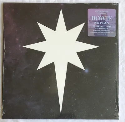 David Bowie -No Plan- Rare European Clear Vinyl Etched 12” Record Store Day RSD • $116.35