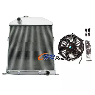 Radiator+Fan For 1942-1948 Ford/Mercury Cars Coupe 29A W/Chevy Engine 3.9L • $308