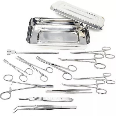 Basic Minor Surgery Suture First Aid Kit Medical Trauma Survival Pack - 13 Pcs • $24.99