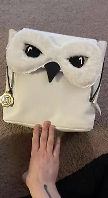 Harry Potter Hedwig Faux Leather Mini Backpack With Coin Purse + Charm NEW! • $10