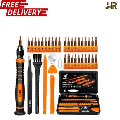 JOREST 38Pcs Precision Screwdriver Set Tool Kit With Security Torx T5 T6 T8 T9 • £12.99