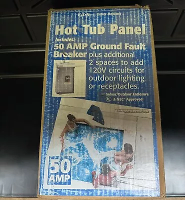 Eaton CH 50-Amp 2-Space 4-Circuit Spa Panel Brand New In Box @1037 2 Of Them New • $157.99