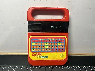 Vintage Texas Instruments Speak & Spell Electronic Learning Toy 1978-1980 • $22.50