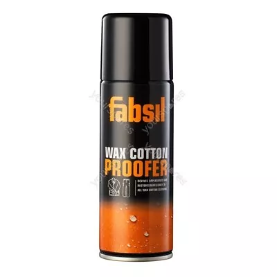 Fabsil Wax Cotton Proofer Spray - 200ml • £6.72