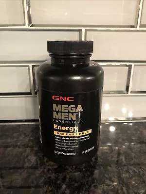 GNC® - Mega Men Energy Essentials One Daily Multi - 150 Caplets 04/24 • $10.99