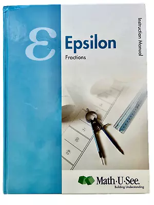 Math U See Epsilon Instruction Manual • $9.99