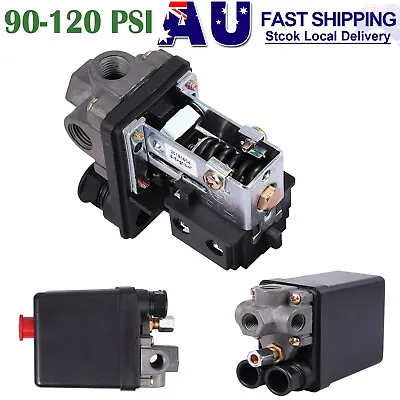 Heavy Duty Solid 90-120PSI Air Compressor Pump Pressure Switch Control Valve New • $22.85