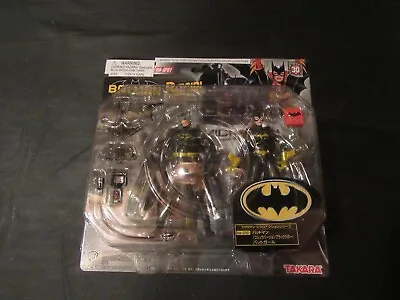 2004 Takara Japan Microman Batman & Batgirl 4  Action Figure Set DC Comics • $20