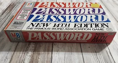 Vintage 1973 Milton Bradley Password Game New 14th Edition • $10