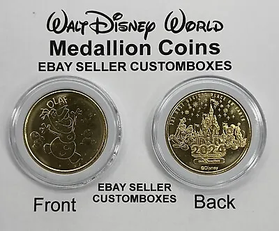 2024 Walt Disney World Medallion Coins Gold Bronze Pick Ones You Want • $9.89