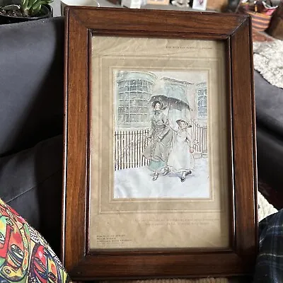 Vintage Edwardian Framed Print Hugh Thomson J M Barrie • £25