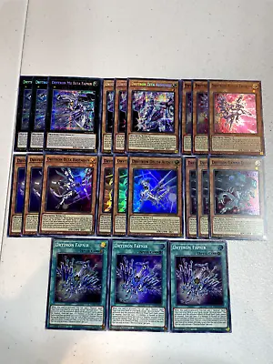 Yugioh Drytron Deck Drytron Mu Beta Fafnir Drytron Alpha 21 Cards D014 • $14.99