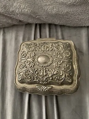 Vintage International Silver Company Jewelry Box  • $10