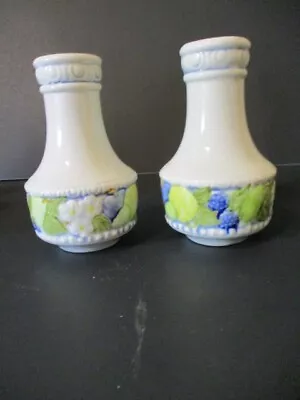 Vintage METLOX Poppytrail Vernon Ware   FLORENCE  Salt And Pepper Set • $12.99