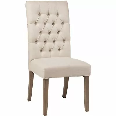 Coaster Gadsden Tufted Back Dining Chair In Vineyard Oak (Set Of 2) • $231.98