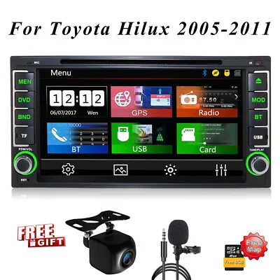For Toyota 4Runner Camry 6.2  Car Stereo FM DVD Player GPS Navi 2 DIN Bluetooth • $129.50