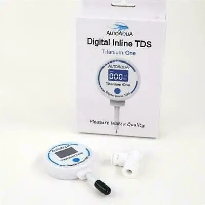 Titanium S1 S2 S3 Digital Inline Tds Meter - Autoaqua • £39.99