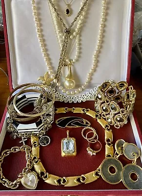 Vintage Estate Costume Jewelry Lot! MONET TRIFARI And More! • $49.99