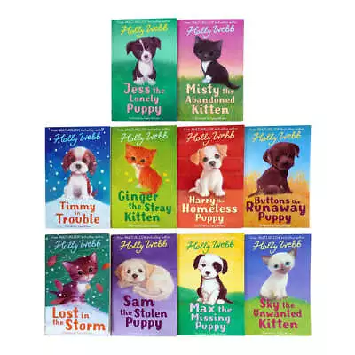 Holly Webb - Series 1 - Puppy And Kitten 10 Books Collection Set -  | Holly Webb • £16.75