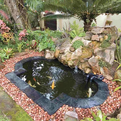 £7.95 • Buy 2/3M Wildlife Pond Liner Membrane Landscaping Reinforce Outdoor Garden Fish Pool