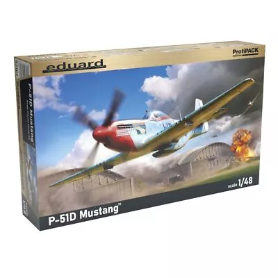 Eduard 82102 North American P-51D Mustang ProfiPACK 1:48 Plastic Model Kit • £30.95